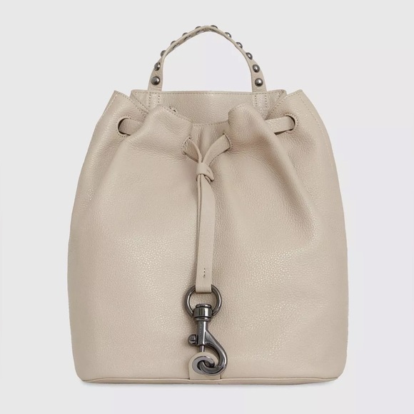 Rebecca Minkoff Blythe drawstring Backpack -NEW with tags - Picture 1 of 15